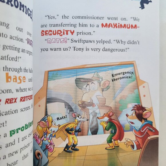 GERONIMO THEA STILTON HEROMICE LOT OF 14 BOOKS MOUSE MYSTERY SERIES SCHOLASTIC - Picture 10 of 13